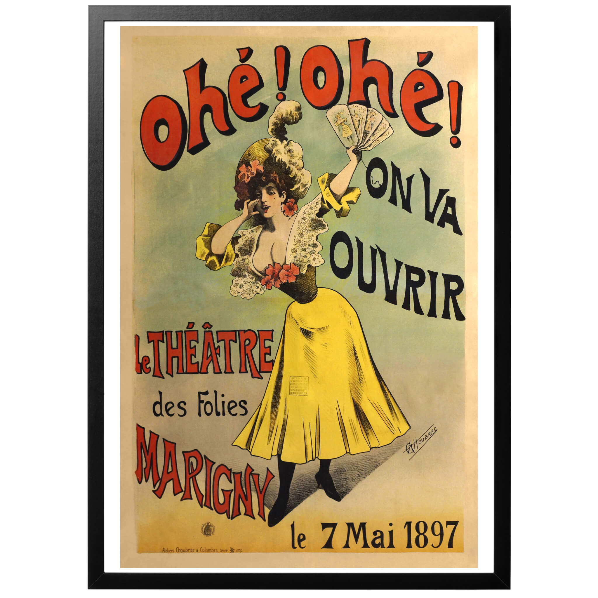 Le Theatre des Folies Marigny Poster